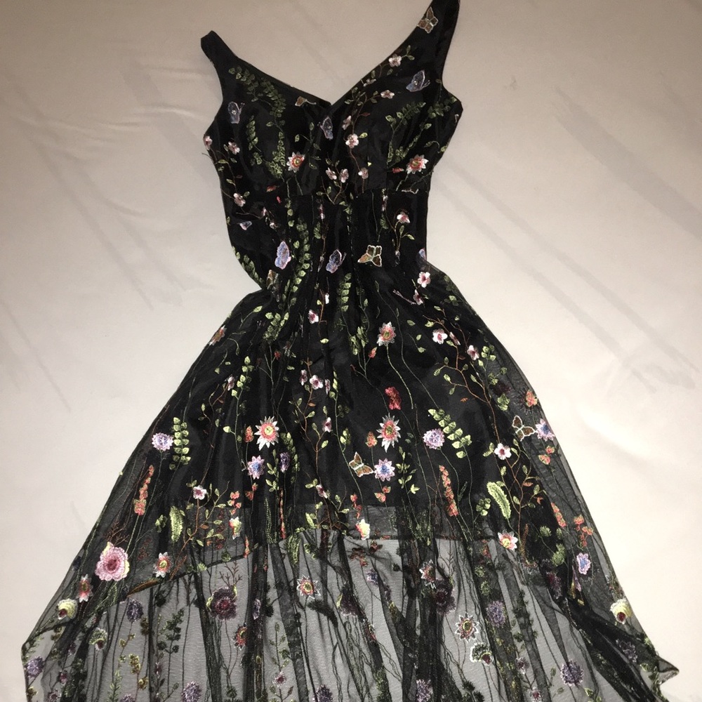 Floral midi dress